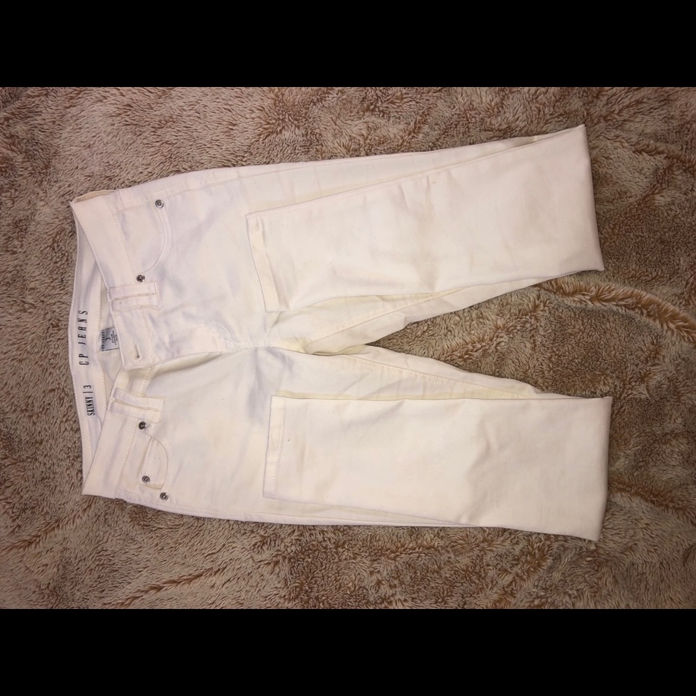 white jeans